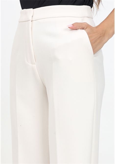 Pantalone elegante a palazzo burro da donna ALMA SANCHEZ | AS2425074-P056